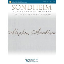 Sondheim For Classical Players - Cello : 12 Selections from Sondheim Musicals