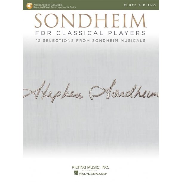 Sondheim For Classical Players - Flute : 12 Selections from Sondheim Musicals