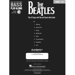 The Beatles: Bass Play-Along Volume 13