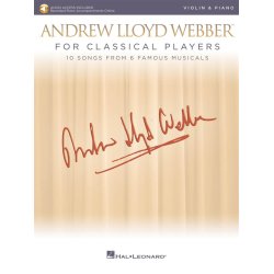 Andrew Lloyd Webber For Classical Players &ndash; Violin And Piano (Book/Online Audio)