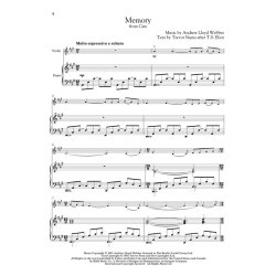 Andrew Lloyd Webber For Classical Players &ndash; Violin And Piano (Book/Online Audio)