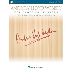 Andrew Lloyd Webber For Classical Players &ndash; Cello And Piano (Book/Online Audio)