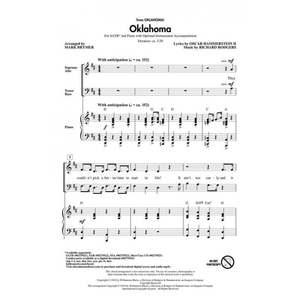 Oklahoma : from Oklahoma!