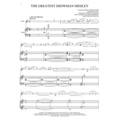 Arr. Lindsey Stirling: The Greatest Showman - Medley For Violin & Piano