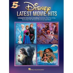 Five Finger Piano Songbook: Disney Latest Movie Hits