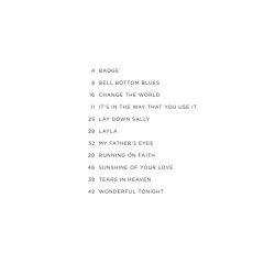 Eric Clapton - Easy Piano Collection