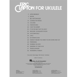 Eric Clapton for Ukulele