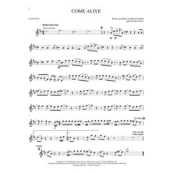 Instrumental Play-Along: The Greatest Showman - Alto Saxophone (Book/Online Audio)
