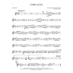 Instrumental Play-Along: The Greatest Showman - Tenor Saxophone (Book/Online Audio)