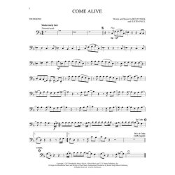 Instrumental Play-Along: The Greatest Showman - Trombone (Book/Online Audio)