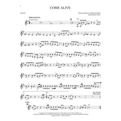 Instrumental Play-Along: The Greatest Showman - Violin (Book/Online Audio)