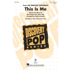 This Is Me (from The Greatest Showman) : Discovery Level 2