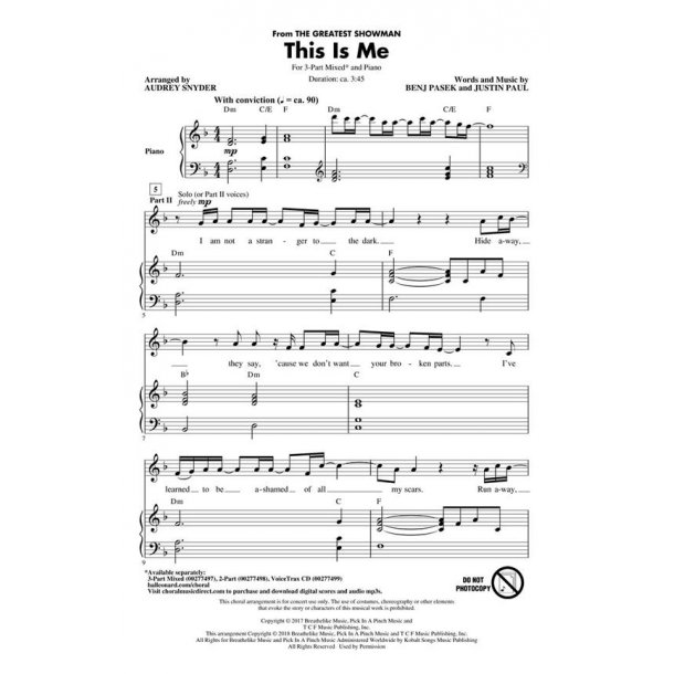 This Is Me (from The Greatest Showman) : Discovery Level 2