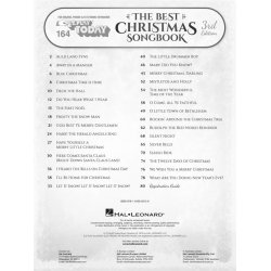 The Best Christmas Songbook &ndash; 3rd Edition : E-Z Play Today Volume 164