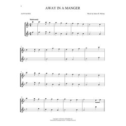 Christmas Carols For Two Saxophones