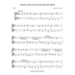 Christmas Carols For Two Violins