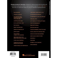 Christmas Favorites for Violin Duet