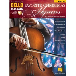 Cello Play-Along Volume 11: Favorite Christmas Hymns (Book/Online Audio)