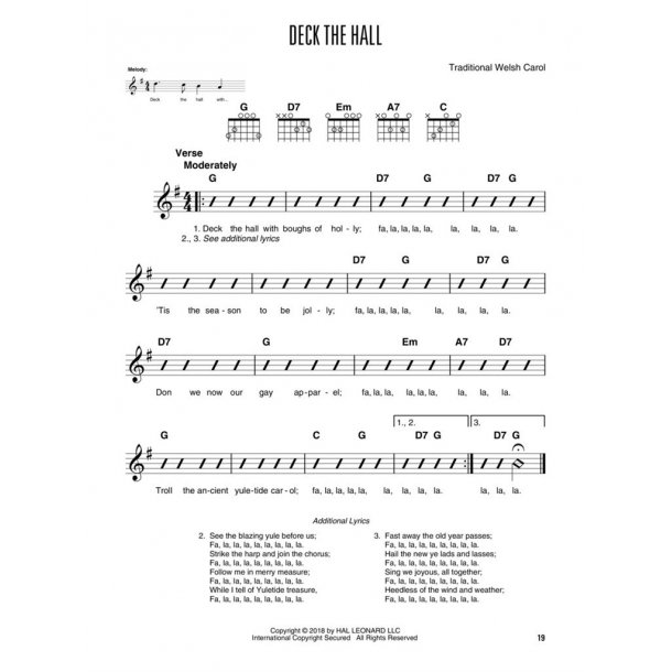 Easy Pop Christmas Rhythms : Supplement to Any Guitar Method