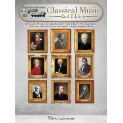 Classical Music - 2nd Edition : E-Z Play Today Volume 63