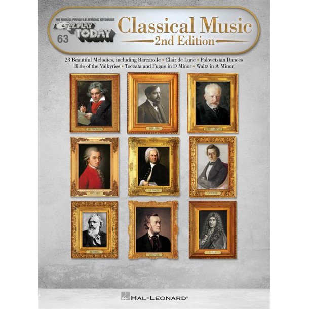 Classical Music - 2nd Edition : E-Z Play Today Volume 63