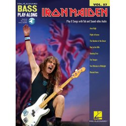 Bass Play-Along Volume 57: Iron Maiden (Book/Online Audio)