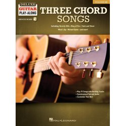 Three Chord Songs : Deluxe Guitar Play-Along Volume 12