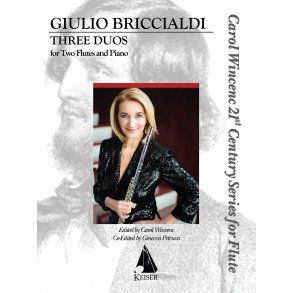 Giulio Briccialdi: Three Duos For Two Flutes And Piano