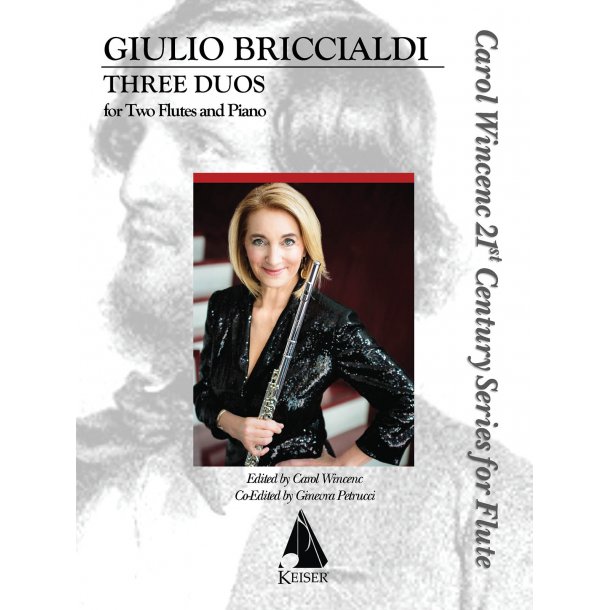 Giulio Briccialdi: Three Duos For Two Flutes And Piano