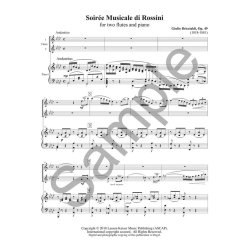 Giulio Briccialdi: Three Duos For Two Flutes And Piano