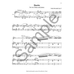 Giulio Briccialdi: Three Duos For Two Flutes And Piano