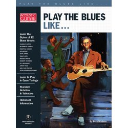 Play The Blues Like... (Book/Online Video)