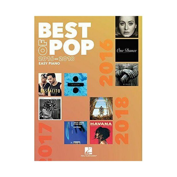 Best Of Pop 2016-2018 (Easy Piano)