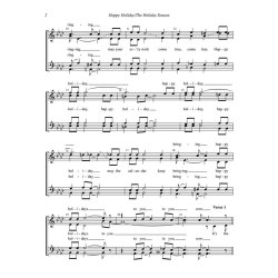 Happy Holiday/The Holiday Season (Arr. Scott) (SSAA A Cappella)