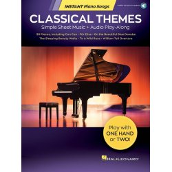 Instant Piano: Classical Themes (Book/Online Audio)
