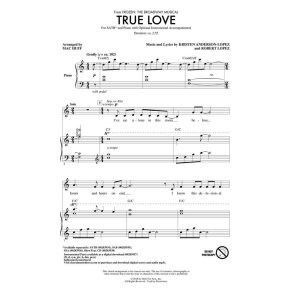 True Love (From 'Frozen: The Broadway Musical') (Arr. Huff) (ShowTrax CD)
