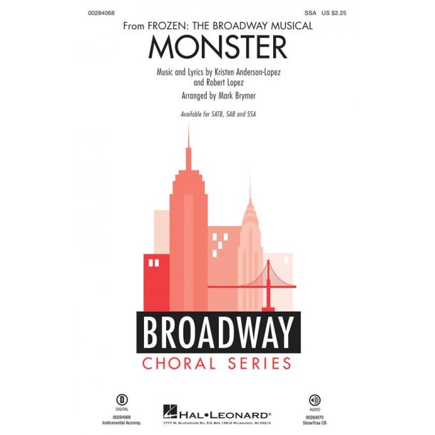 Monster : from Frozen: The Broadway Musical