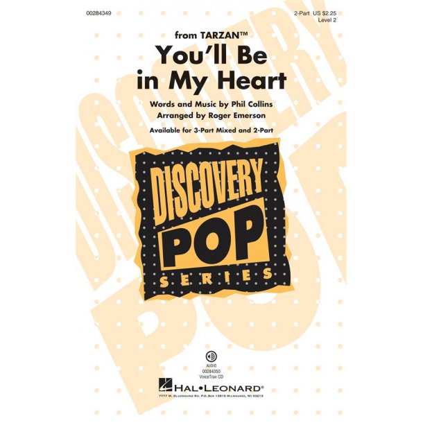 You'll Be in My Heart (from Tarzan) : Discovery Level 2