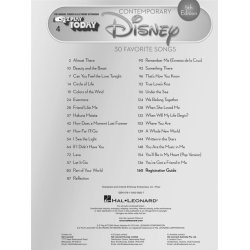 E-Z Play Today Volume 4: Contemporary Disney - 5th Edition