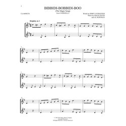 Easy Instrumental Duets: Disney Songs For Two Clarinets