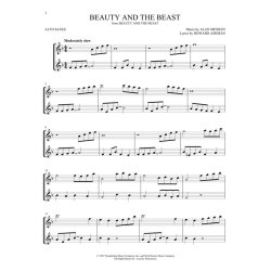 Easy Instrumental Duets: Disney Songs For Two Alto Saxophones