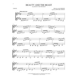 Easy Instrumental Duets: Disney Songs For Two Violins