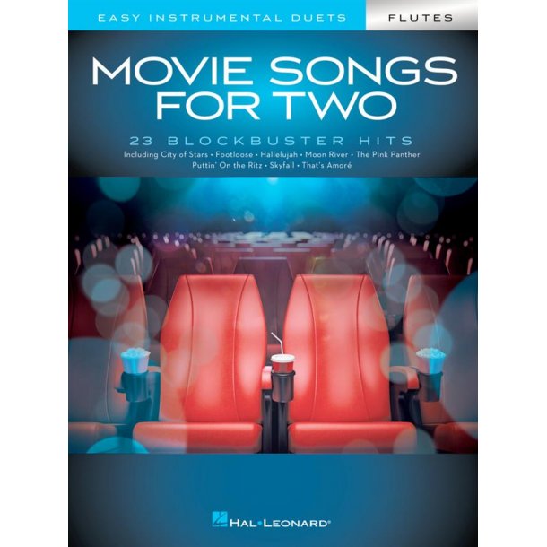 Movie Songs for Two Flutes : Easy Instrumental Duets