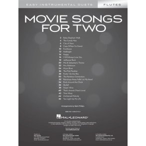 Movie Songs for Two Flutes : Easy Instrumental Duets