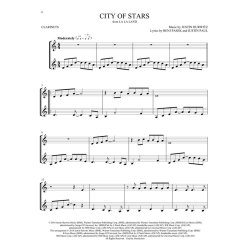 Movie Songs for Two Clarinets : Easy Instrumental Duets