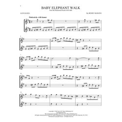 Movie Songs for Two Alto Saxes : Easy Instrumental Duets