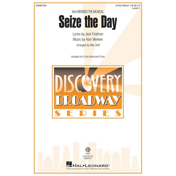 Seize the Day (from Disney's Newsies the Musical) : Discovery Level 1
