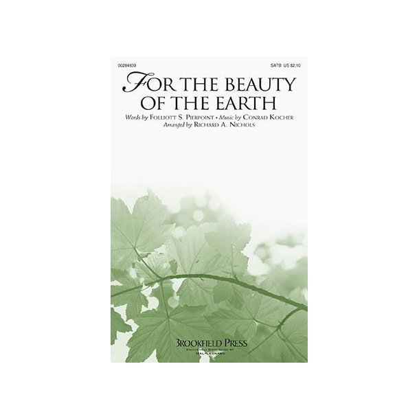 For the Beauty of the Earth