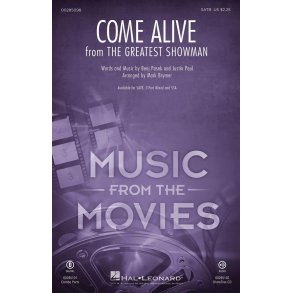 Come Alive (From 'The Greatest Showman') (Arr. Brymer) (SATB)
