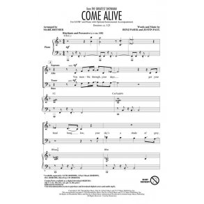 Come Alive (From 'The Greatest Showman') (ShowTrax CD) (SSA)